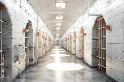 Dirt dark Prison cells photo