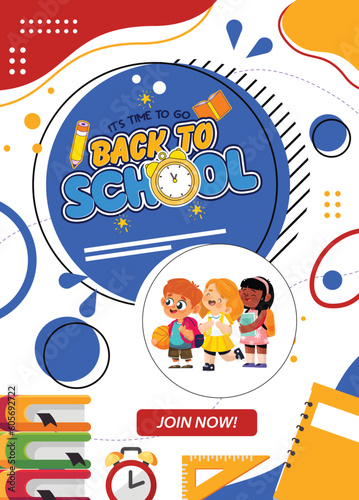 Back to School Flyer and Poster Sale Templates