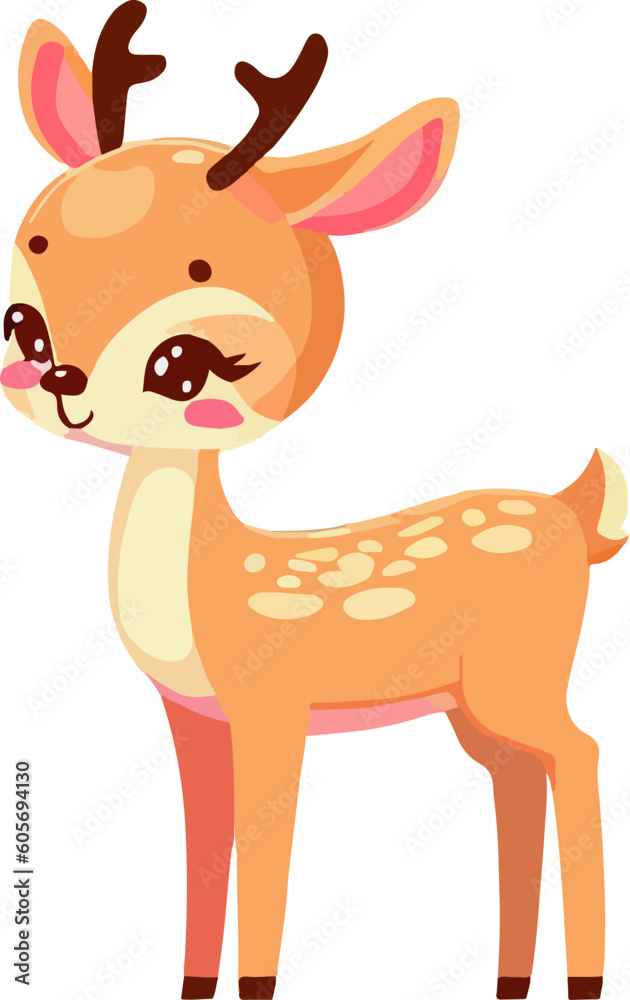 Obraz premium deer with a nose