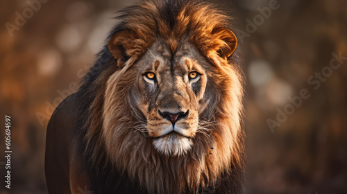 portrait of a lion © Kitta