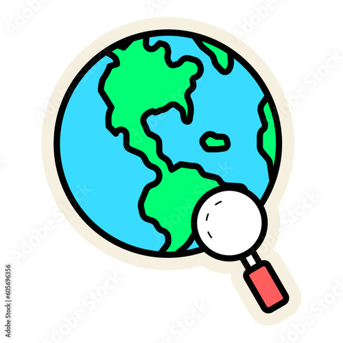 browsing illustration