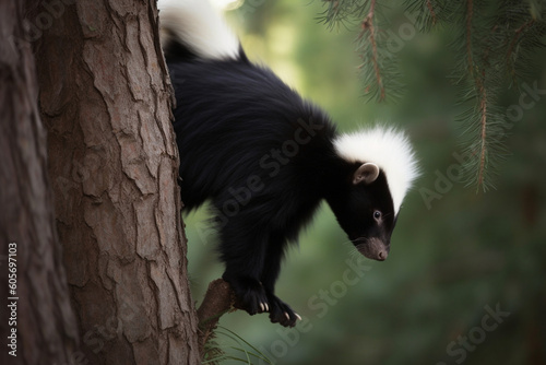 a skunk is climbing © imur