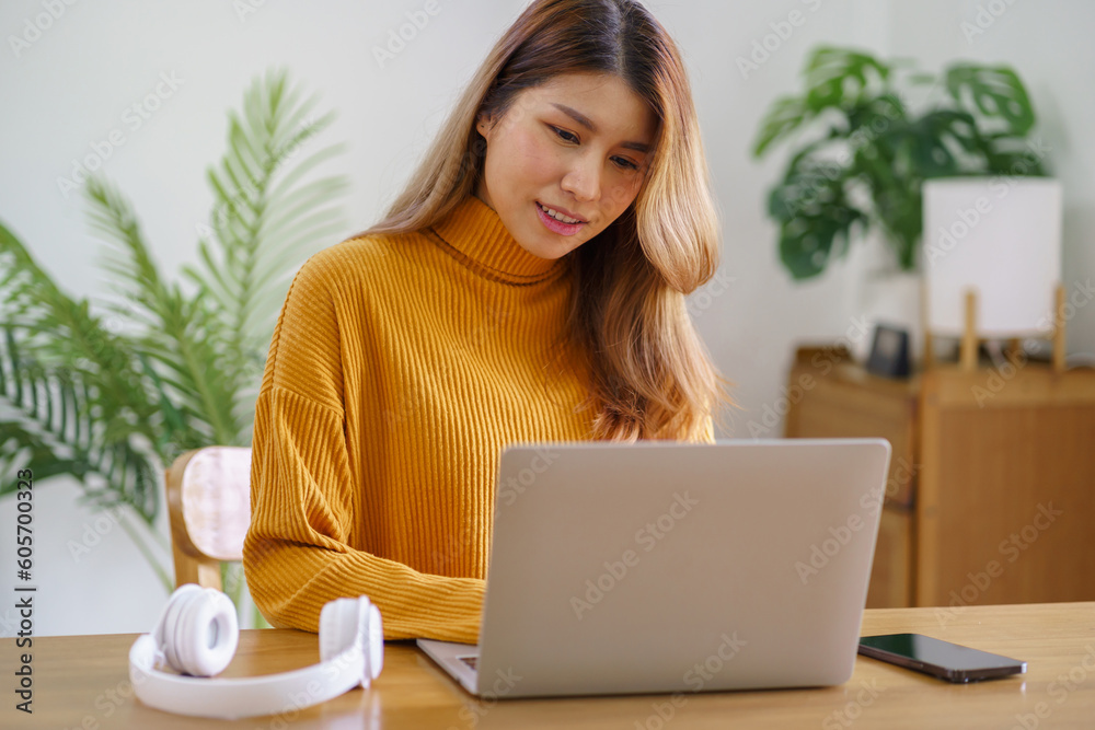 E learning Student online VDO Call Conference Work from home remote work talk chat online on laptop webcam conference working social distancing concept E learning Student online VDO Call Conference Work from home remote work talk chat online on laptop webcam conference working social distancing concept