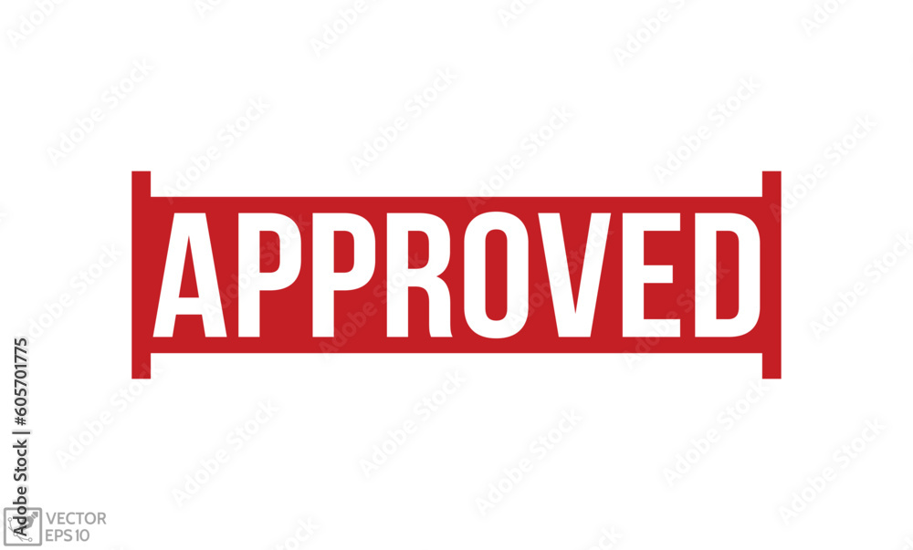 Approved stamp red rubber stamp on white background. Approved stamp ...