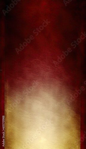 Grunge Background in the Style of Royal Crimson Red, Antique Gold and Ivory - Red Gold Royal Grunge Backdrop - Grunge Wallpaper created with Generative AI Technology