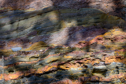 Colorful rust stone textured for background