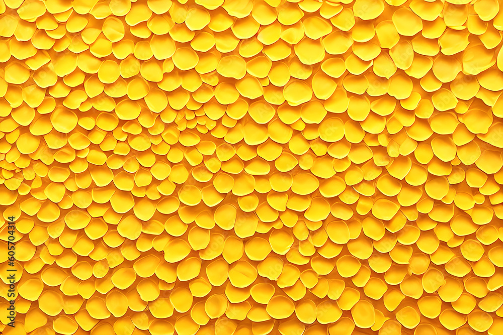 Yellow leaves texture background ai generative Yellow leaves texture background ai generative