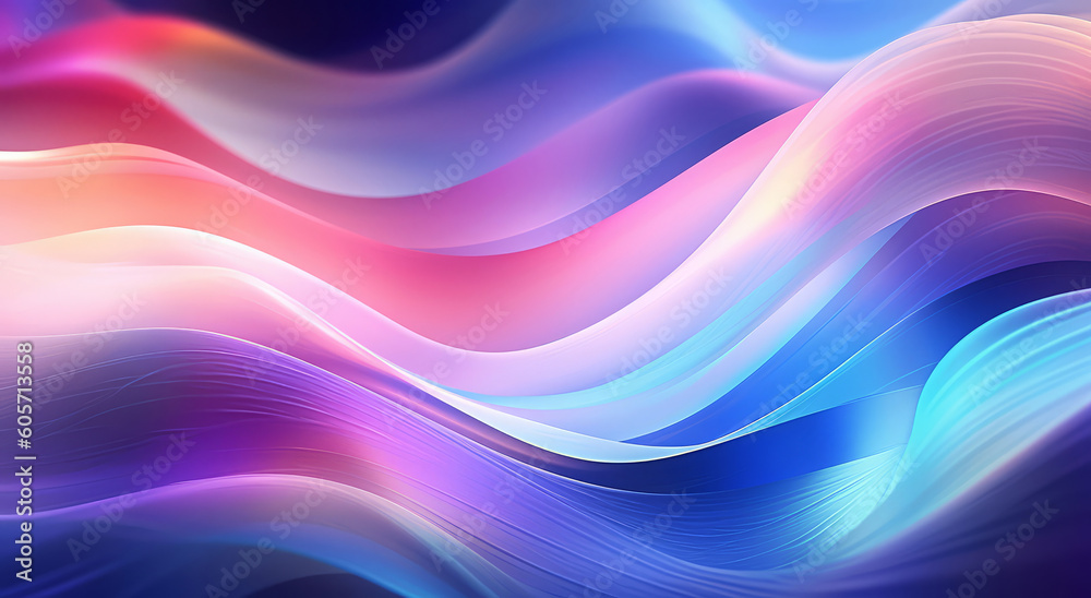 Abstract neon glow background. Generative ai Abstract neon glow background. Generative ai