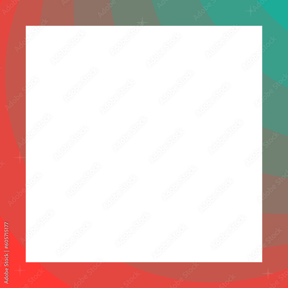 colorful pattern square frame colorful pattern square frame