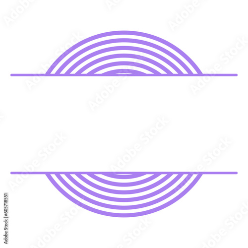 circle pattern monogram