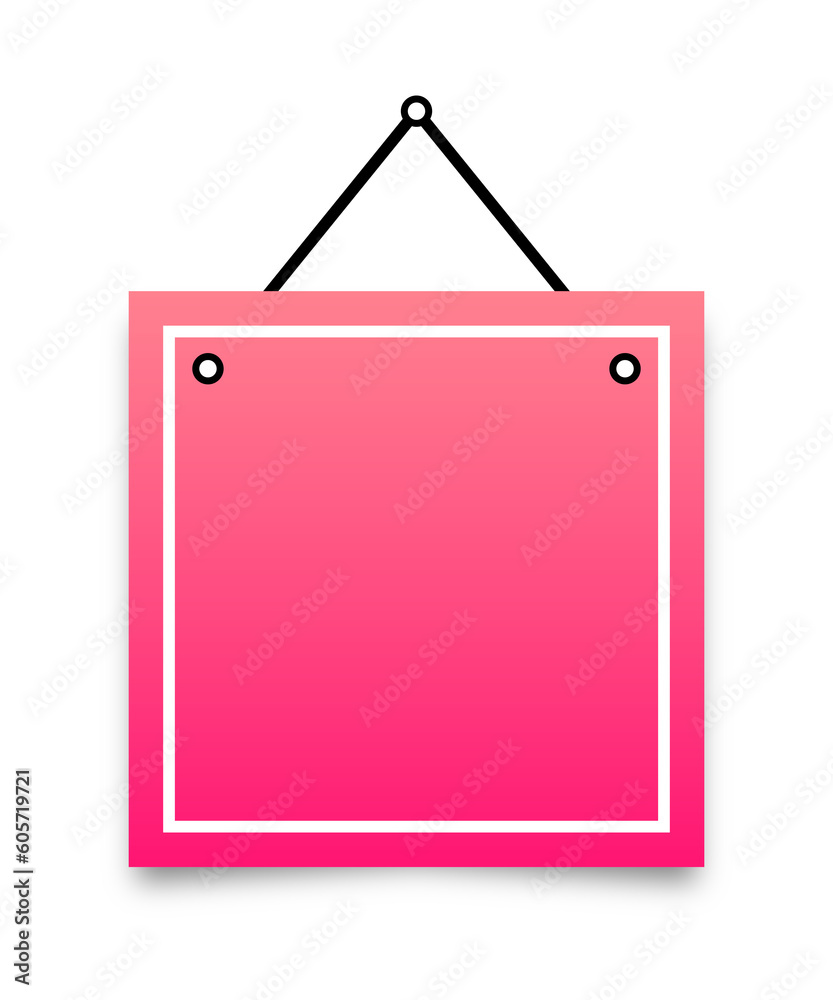 square hanging sign banner square hanging sign banner