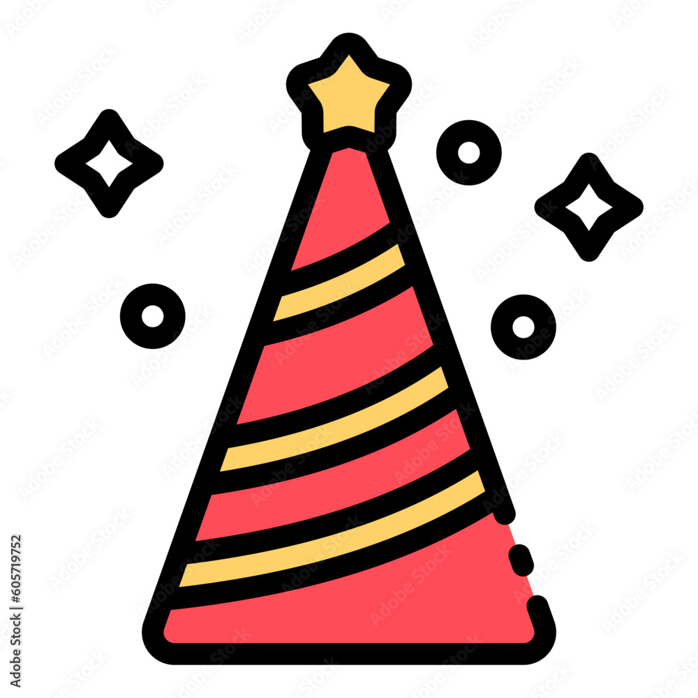 Fototapeta premium party hat