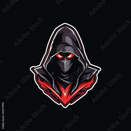 Assassin Mascot Logo Design Ninja Logo Design 