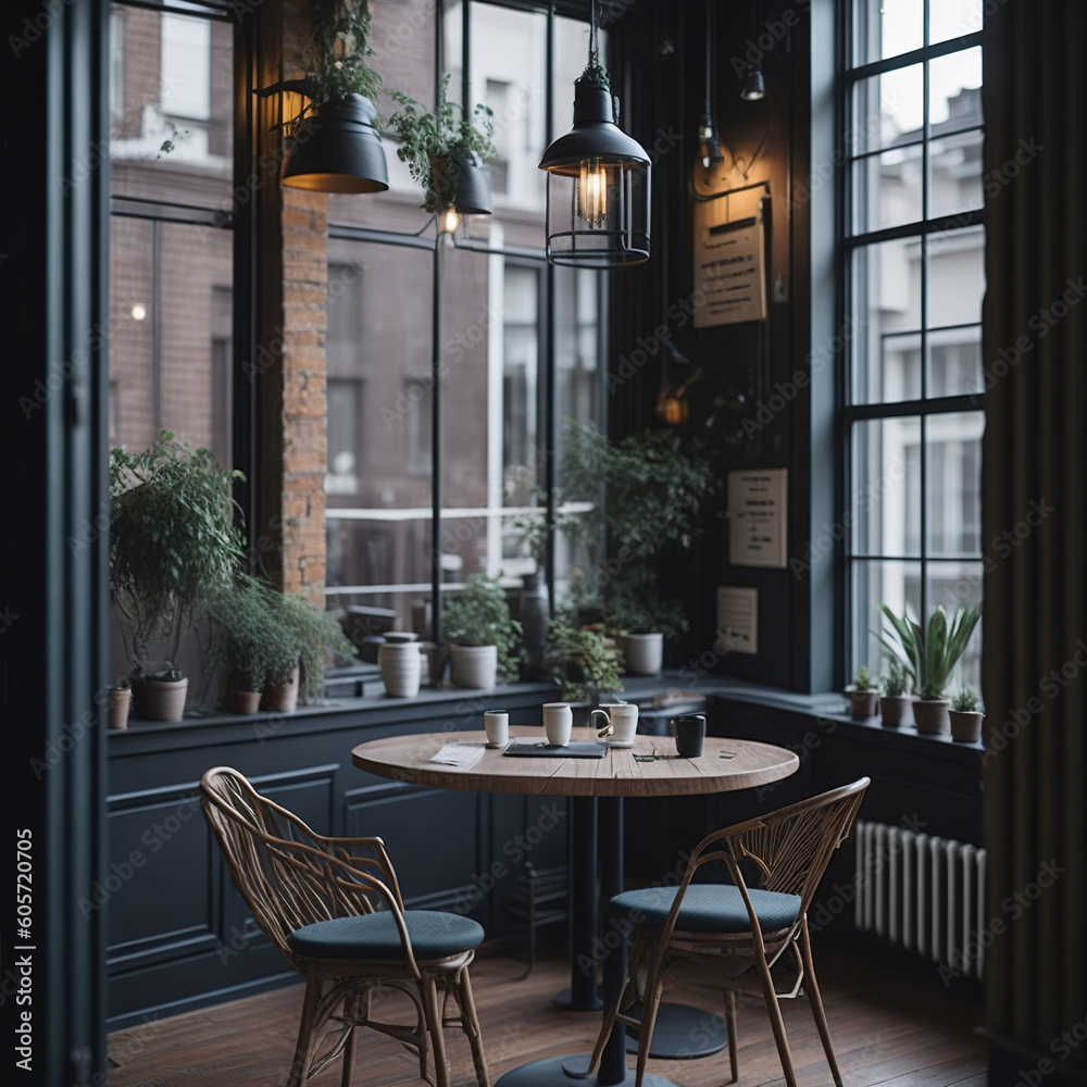 interior of a restaurant