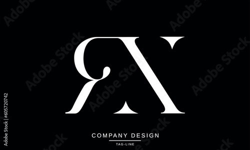 XR, RX, Abstract Letters Logo Monogram