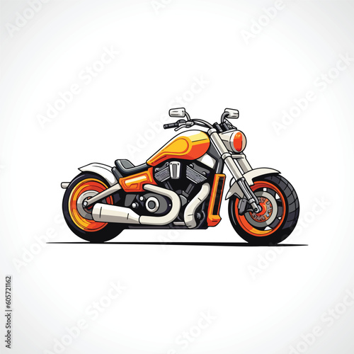 Super Bike Vector Motorcycle Vector Illustration