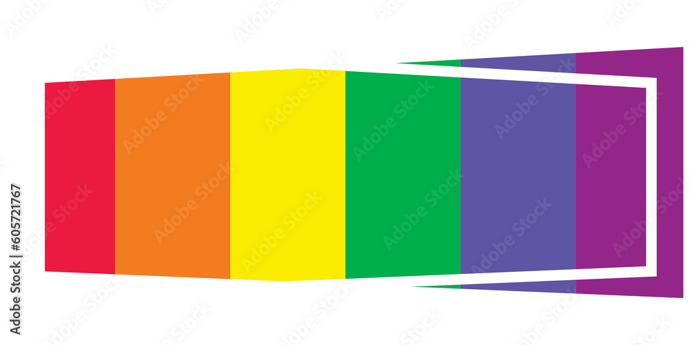 rainbow lgbtq banner