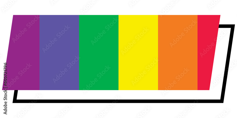 rainbow lgbtq banner rainbow lgbtq banner