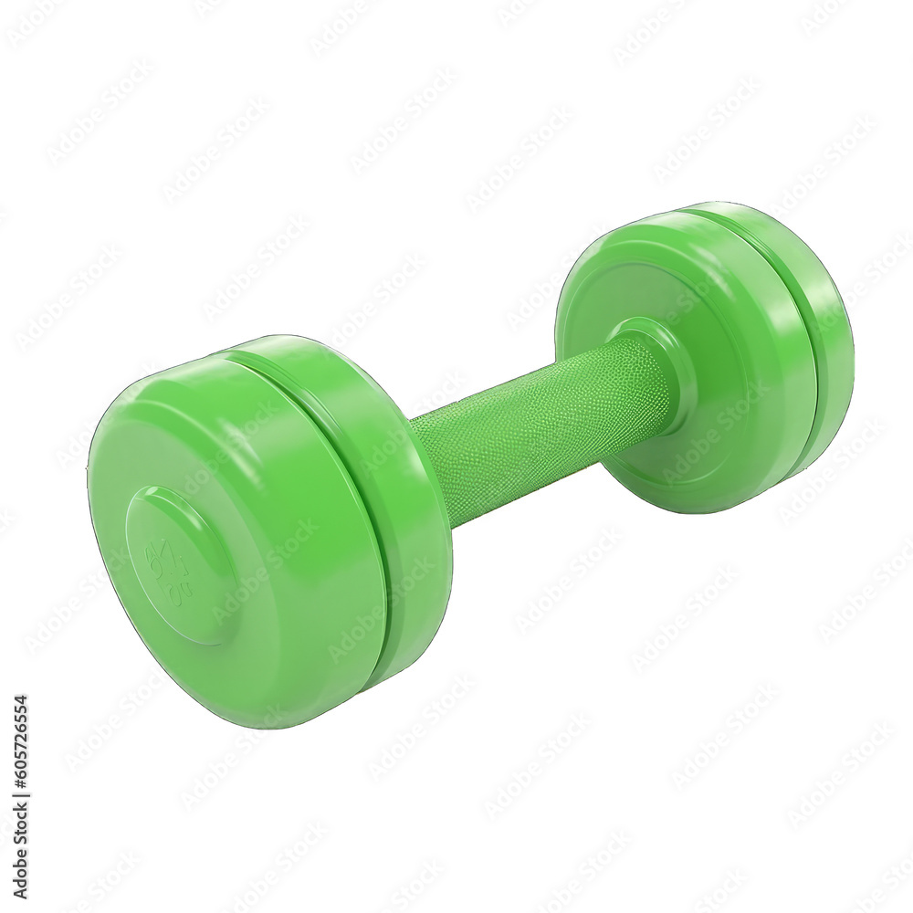 Dumbbells isolated on transparent background. Sports equipment. Generative AI Dumbbells isolated on transparent background. Sports equipment. Generative AI