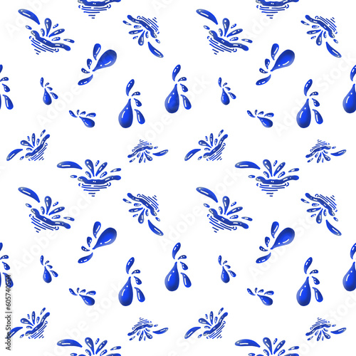 seamless background with birds