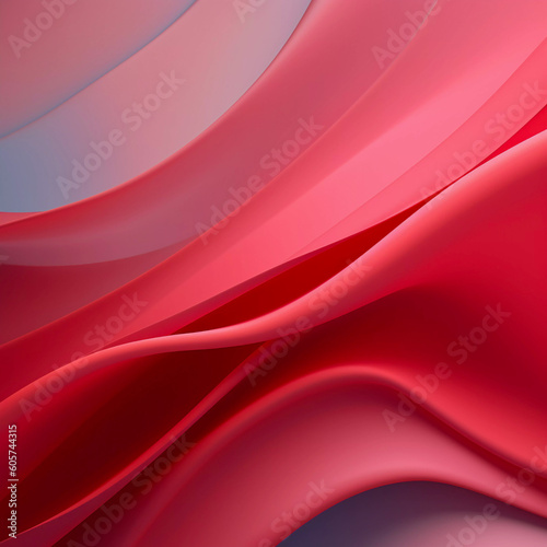 Abstract wave background, trendy pattern, Generative AI