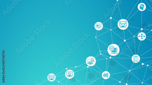 Data science banner web icon for Computer Science and insight, Ai, Big Data, algorithm, analyze, Statistic, knowledge, Deep and machine learning. minimal vector infographic concept.