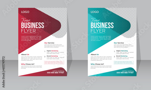 Professional Business Flyer corporate flyer design Creative business a4 flyer template eye catching colorful marketing flyer.