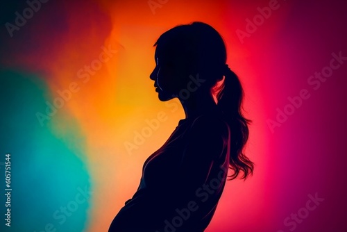 silhouette of a woman © Roland