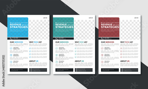business flyer design | pamphlet design for corporate company