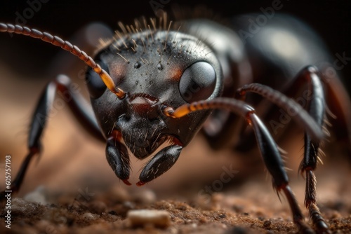 Tiny Marvels: Close Up of an Ant in Intricate Detail © Arthur