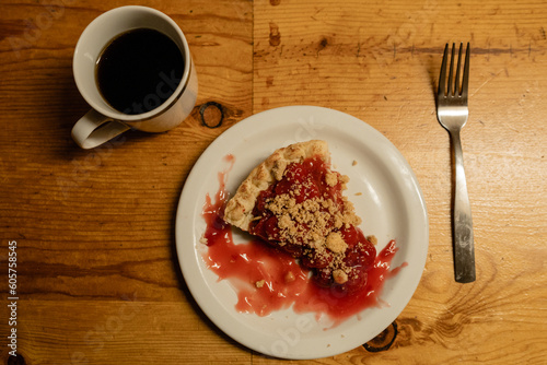 breakfast with coffee