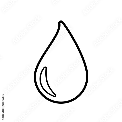 drop of water- vector icon