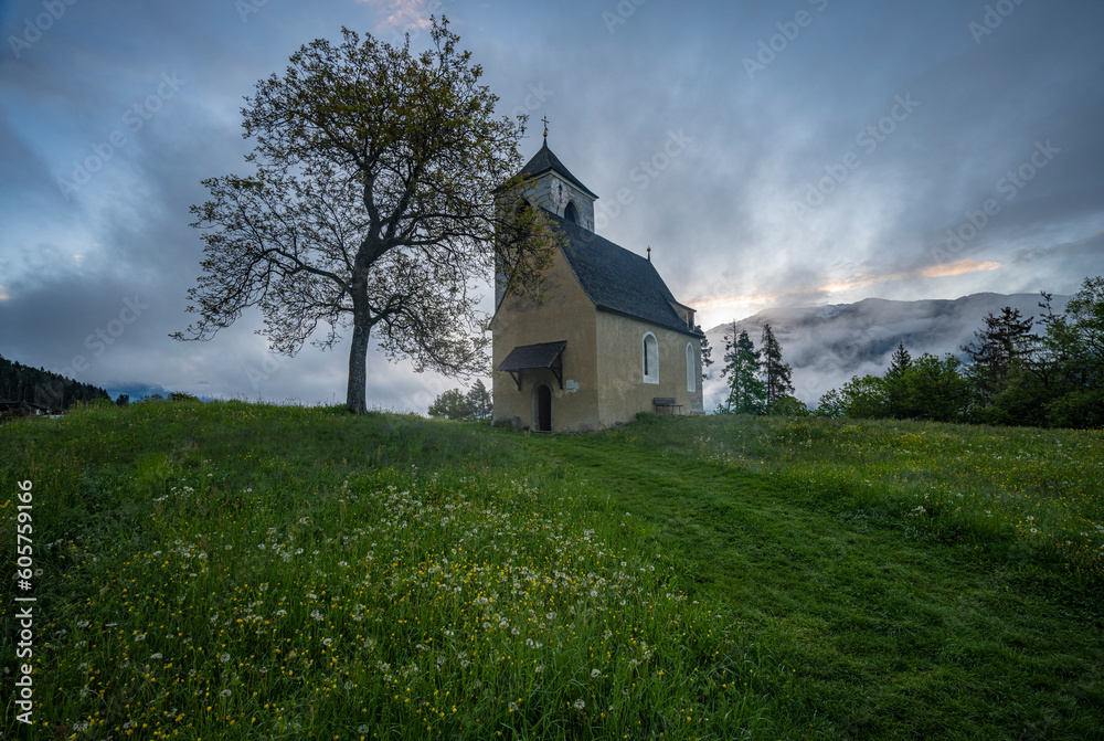 Obraz premium church in the woods