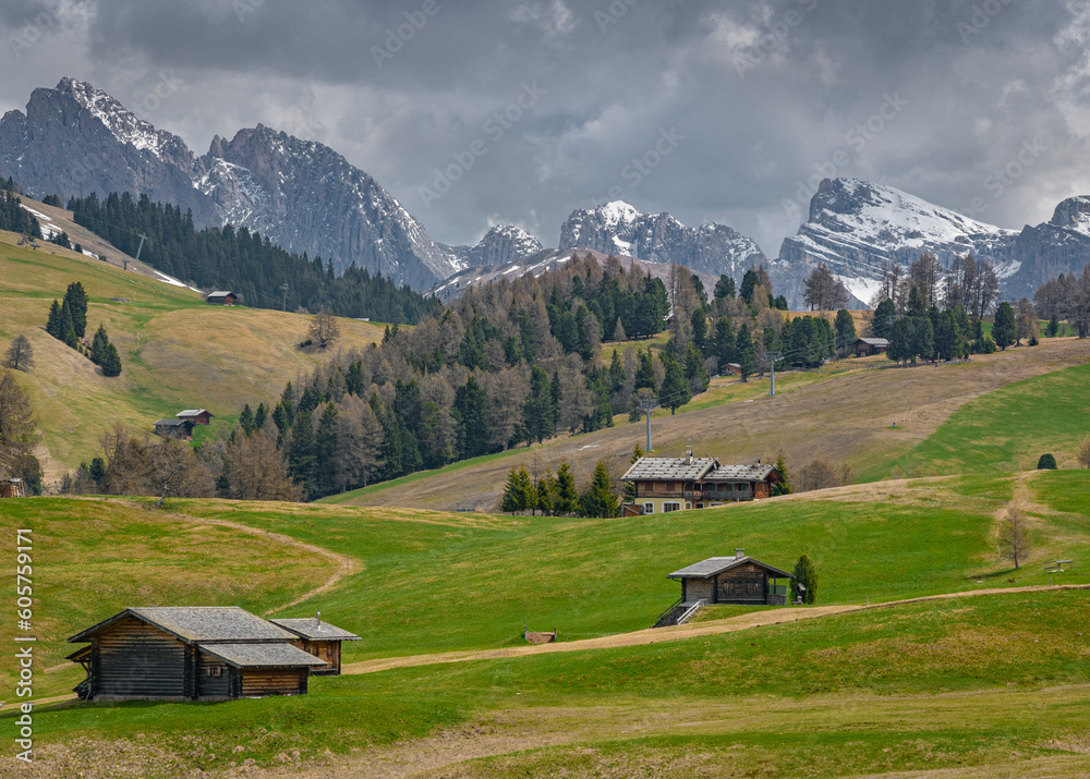 swiss alpine village