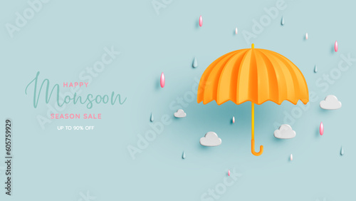 Cute umbrella for monsoon season