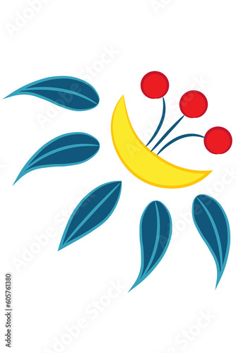 Haft kaszubski, ornament, logo, kwiaty