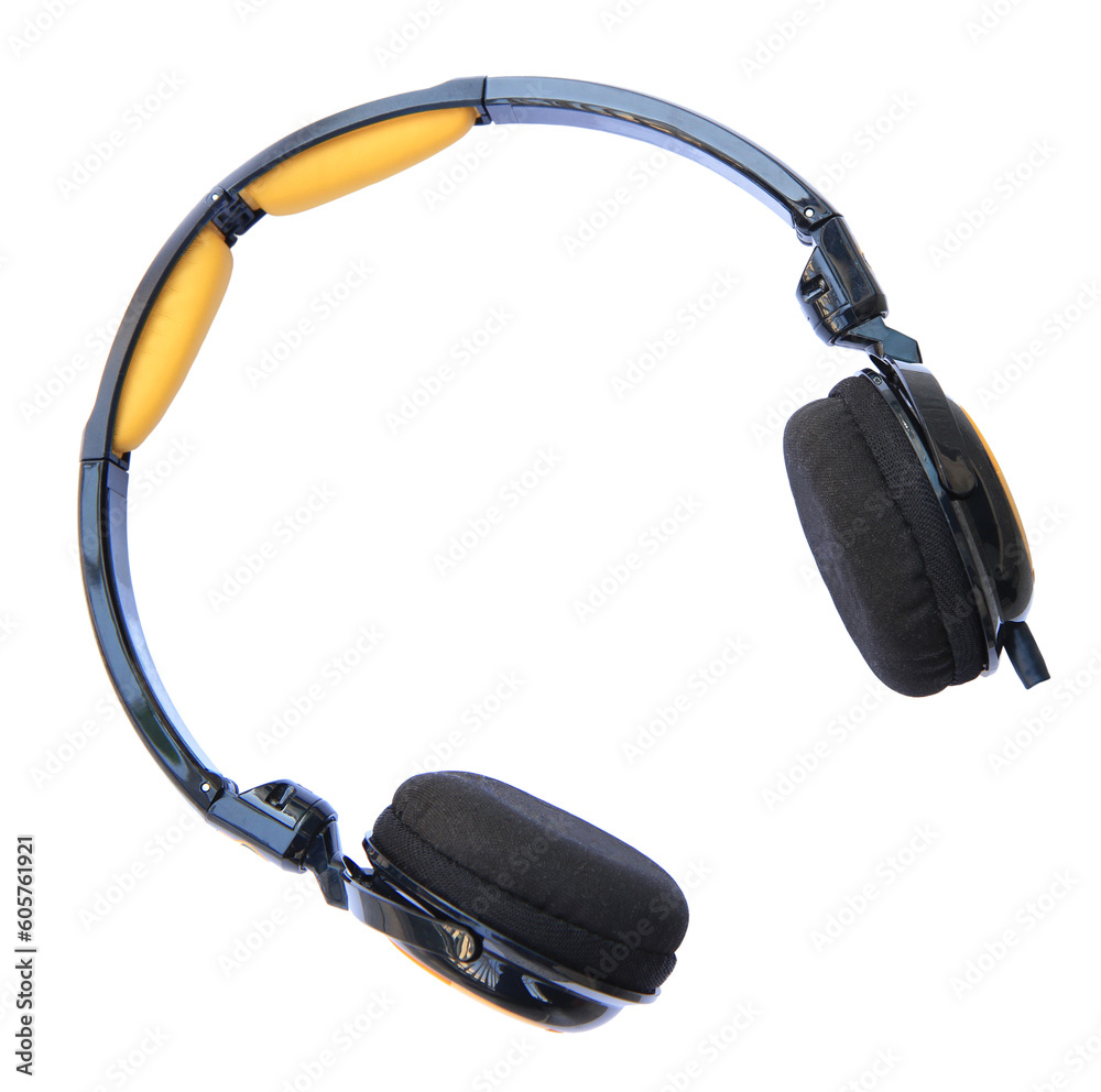 Headphone on transparent background (PNG File) Headphone on transparent background (PNG File)