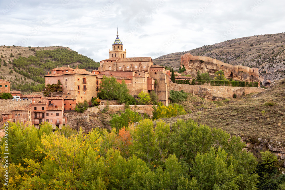 Albarracin, medieval village in Teruel, Aragon, Spain.