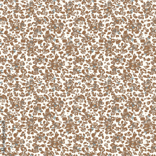 Liberty Ditsy Floral Autumn Pattern