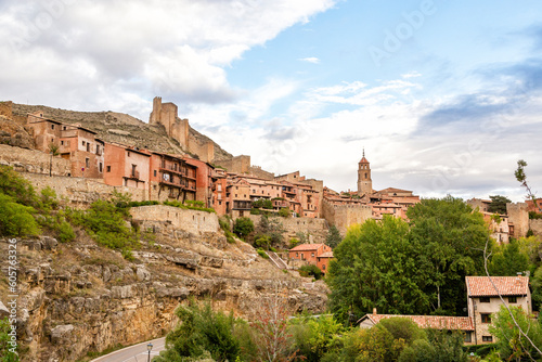 View of Albarracin town in Teruel, Spain