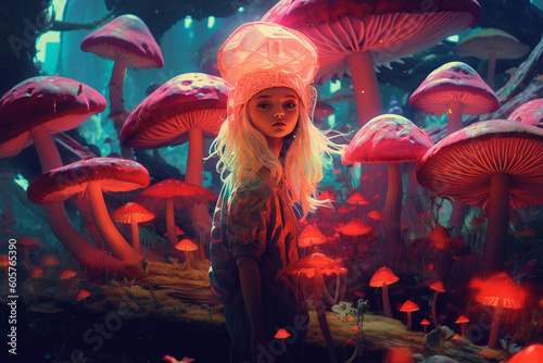 Fantasy in the mushroom city