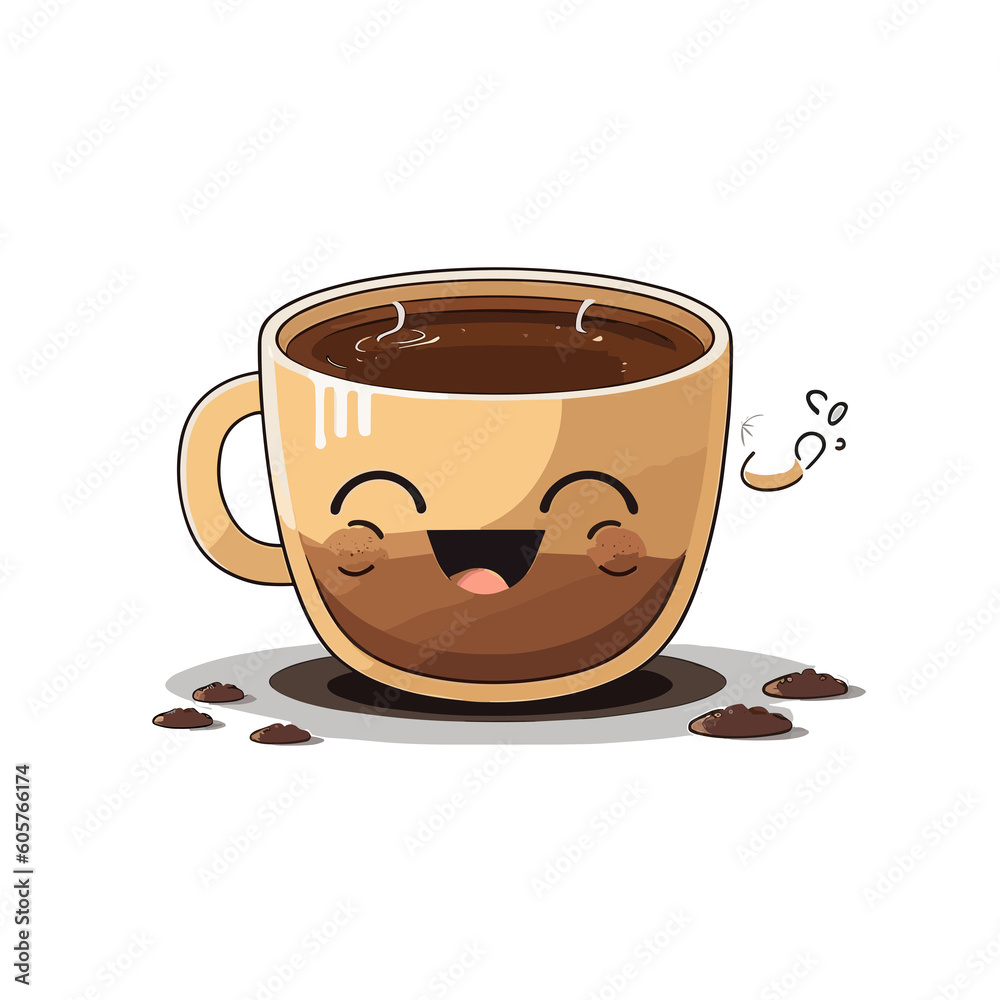 Obraz premium funny, cartoon, comic, t-shirt, t-shirt design, design, vector art, graphic, vector