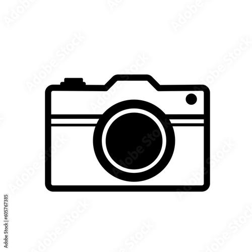 photo camera - vector icon