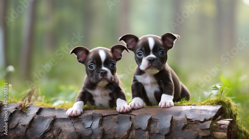 Boston Terrier Cute Dog 