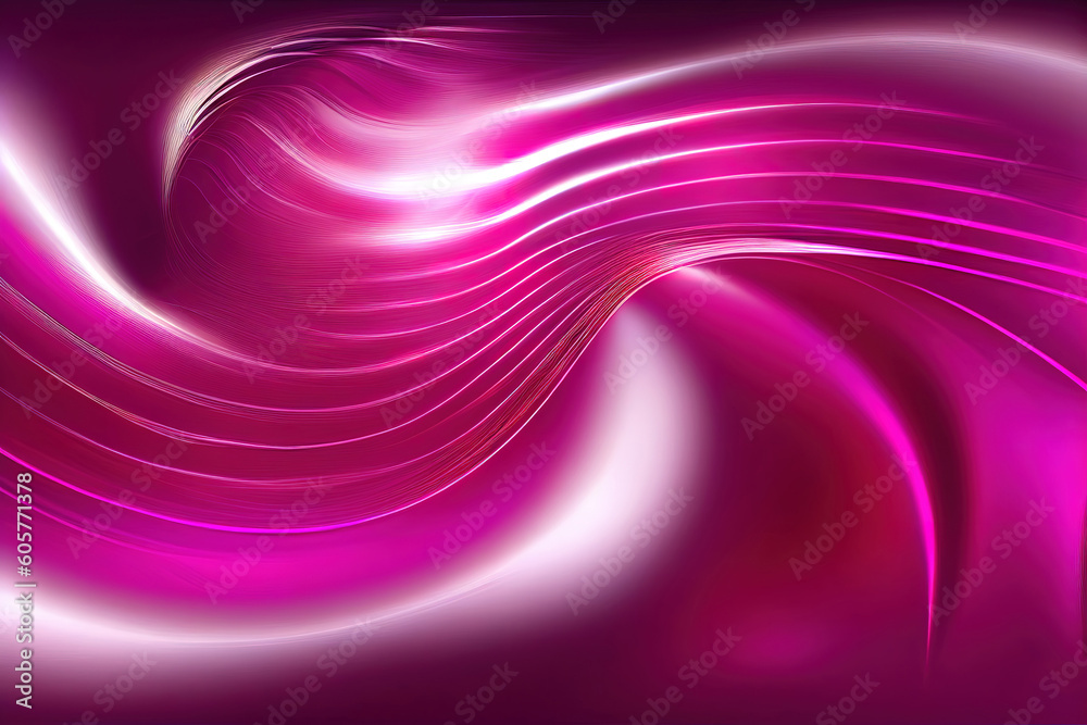 Viva magenta abstract psychic wave background. Generative Ai Viva magenta abstract psychic wave background. Generative Ai
