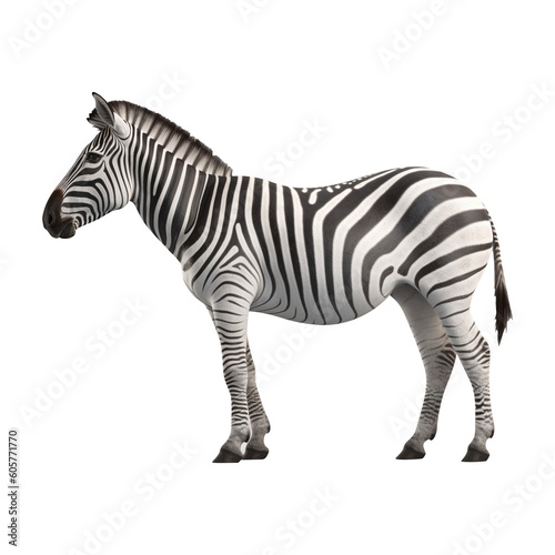 Zebra horse