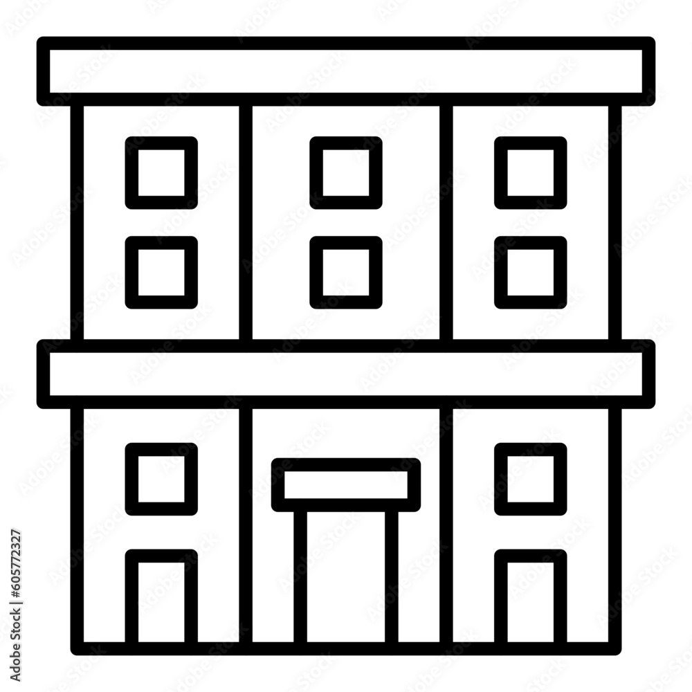 Fototapeta premium Hotel Icon