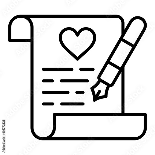 Wedding Contract Icon