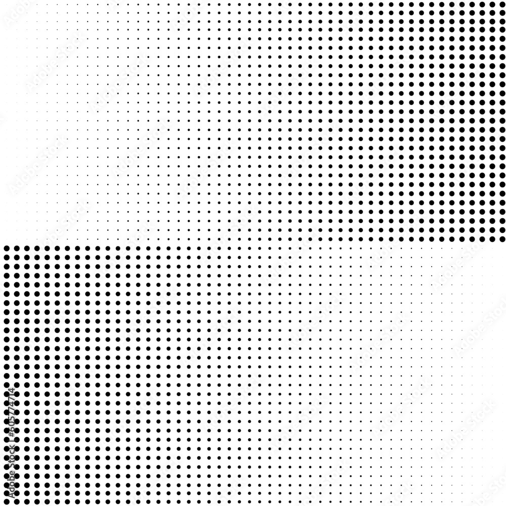 Black dotted horizontal lines on white background, wallpaper. vector illustration