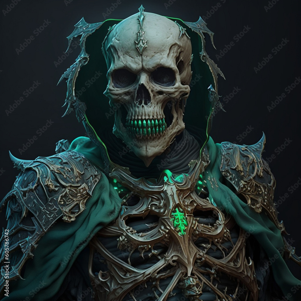 skeleton with a mask skeleton with a mask